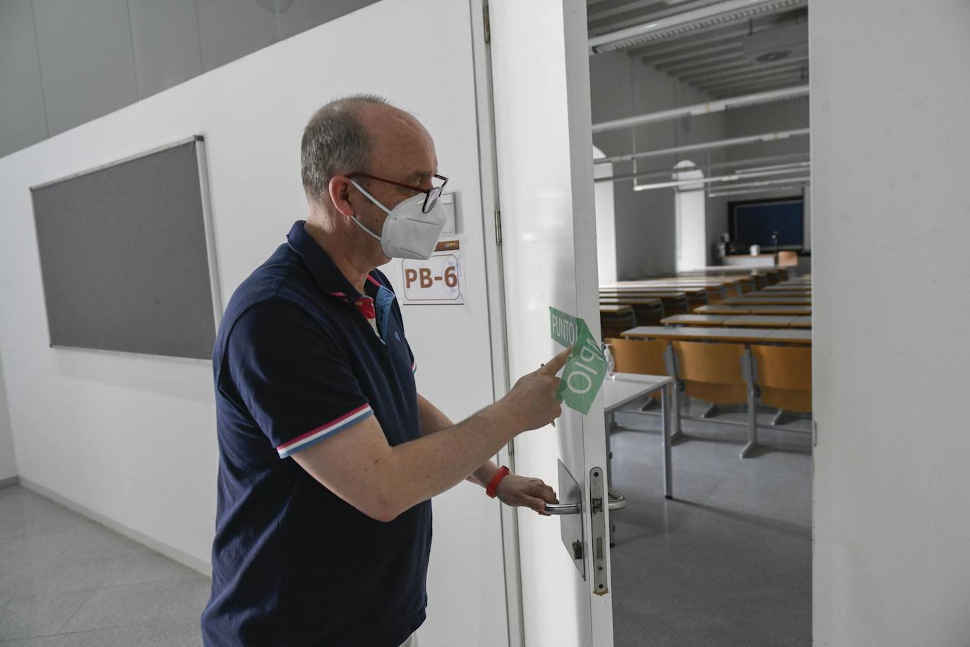 Preparativos para la Ebau 2021 en la Región de Murcia