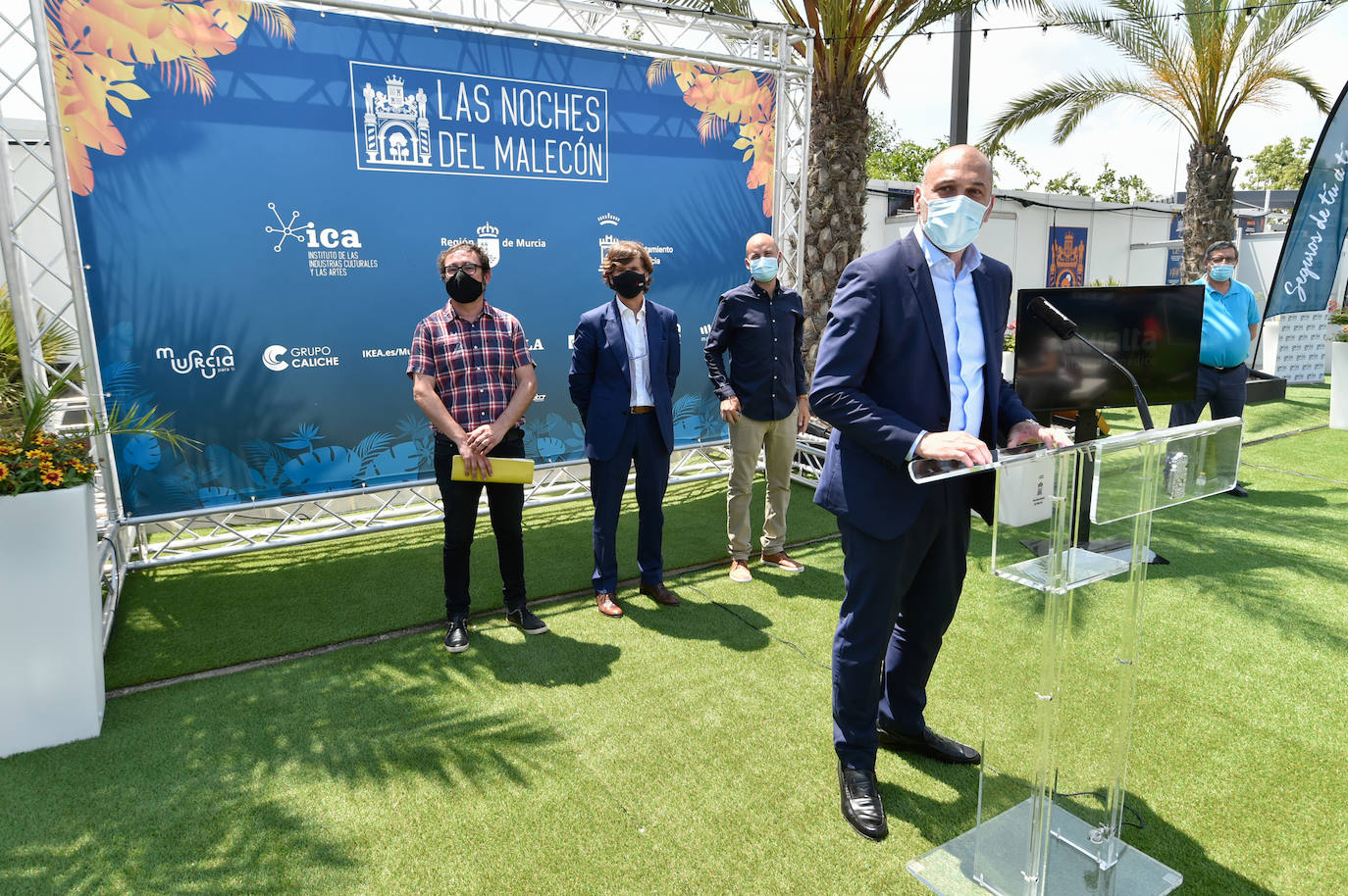 Presentación de la III edición de Las Noches del Malecón, que arranca este miércoles