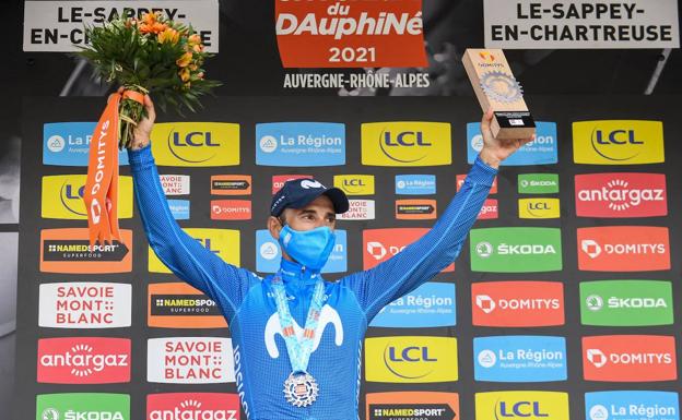 Alejandro Valverde gana la sexta etapa del Dauphiné
