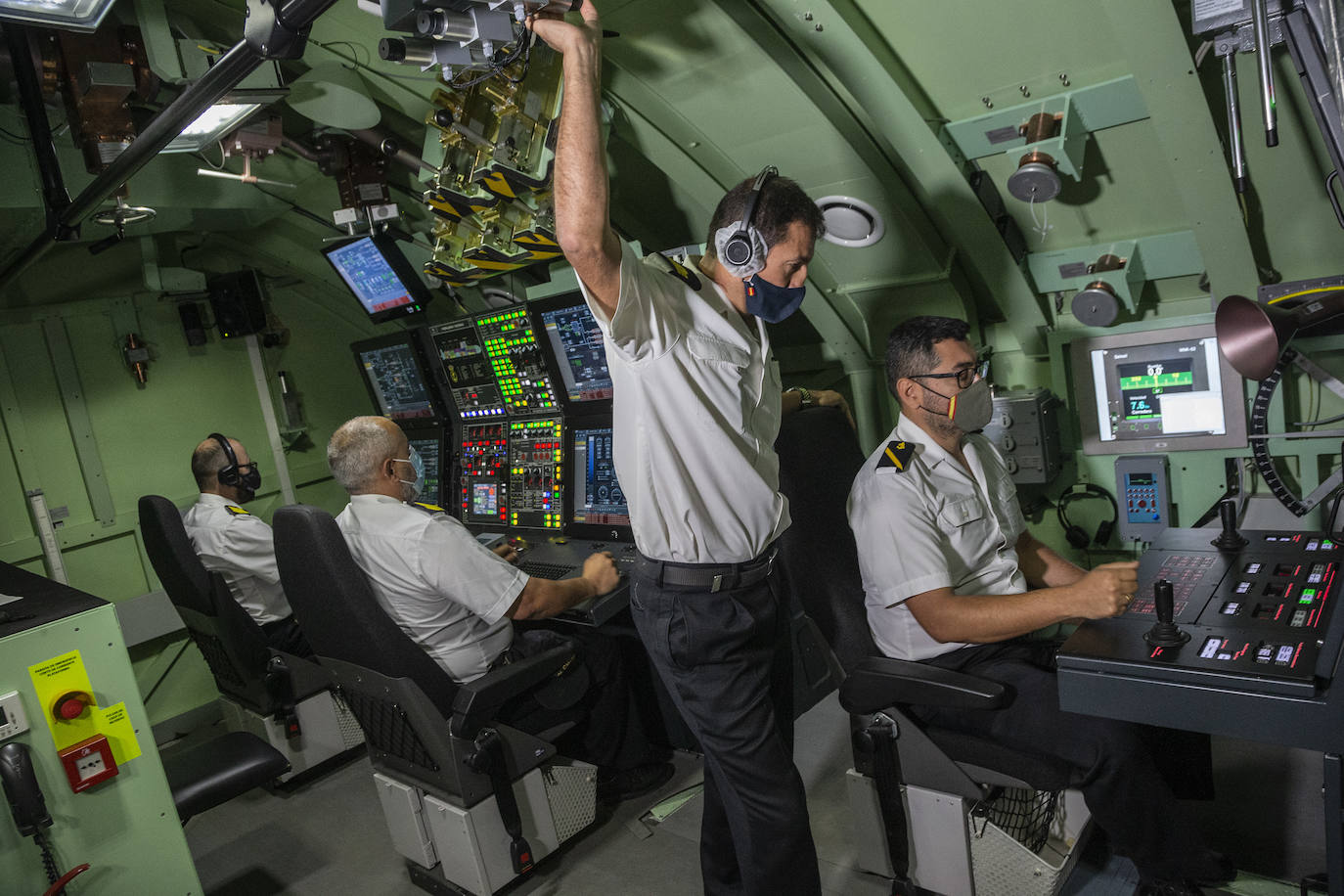 Así entrena la tripulación del submarino S-81