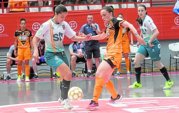 El Roldán pelea el sueño de la final durante media hora