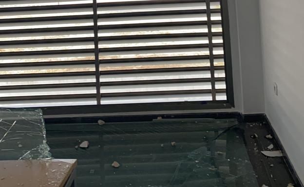 El consultorio de La Alcayna deja de funcionar por los desperfectos ocasionados por las lluvias