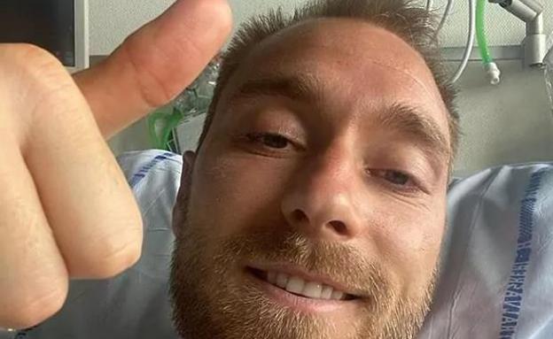 Eriksen vivirá con un desfibrilador cardíaco implantado