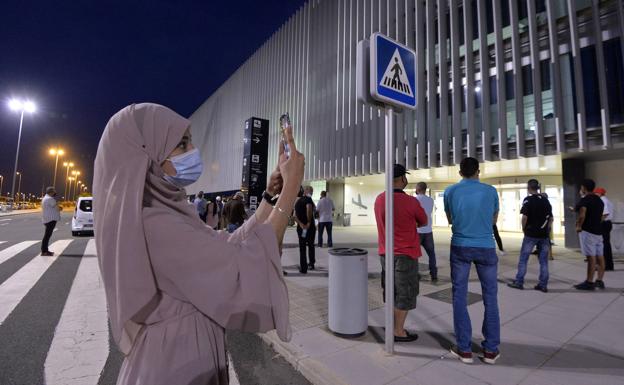 El aeropuerto de Corvera estrena ruta con Marruecos