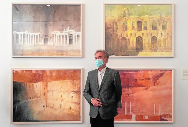 Las acuarelas de Pedro Cano suben a escena