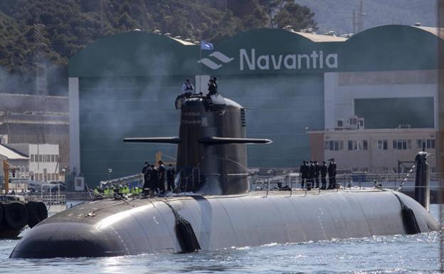 El submarino S-81 será varado por primera vez el viernes 25 de junio en Cartagena