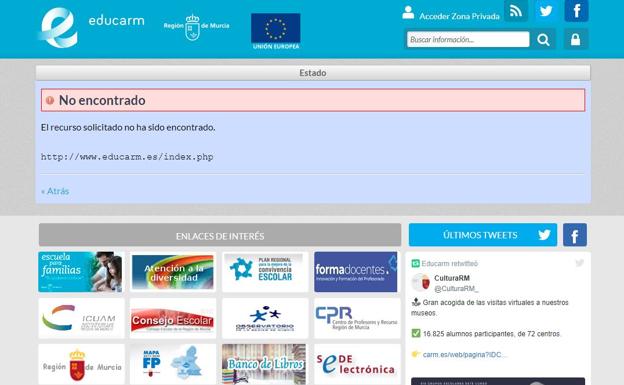 El inicio de la publicación de las notas de las oposiciones colapsa la web de Educación
