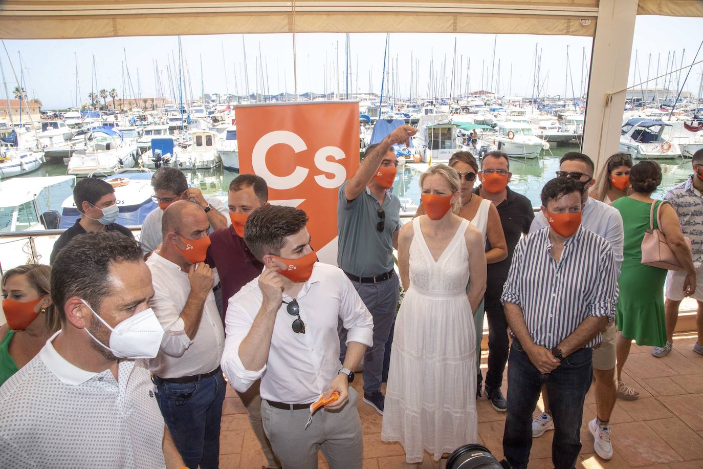 Martínez Vidal reúne en San Pedro del Pinatar «al corazón» latente de Ciudadanos