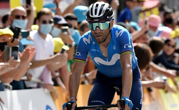 Alejandro Valverde logra el segundo puesto en la 15ª etapa del Tour de Francia