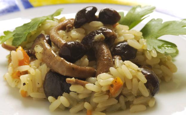 Risotto de setas