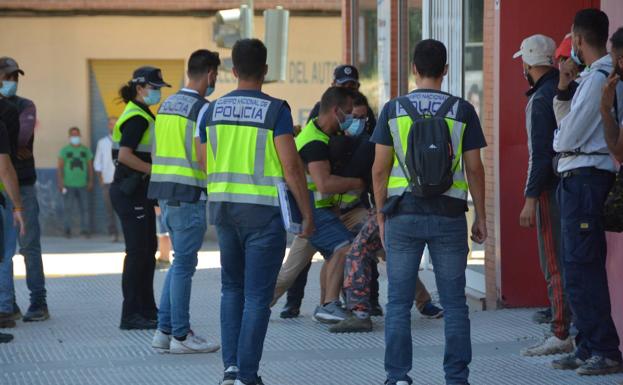 Golpe a la explotación de inmigrantes en Cieza