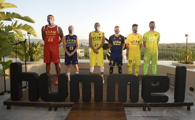 Azul y amarillo para la temporada 2021-22 del UCAM