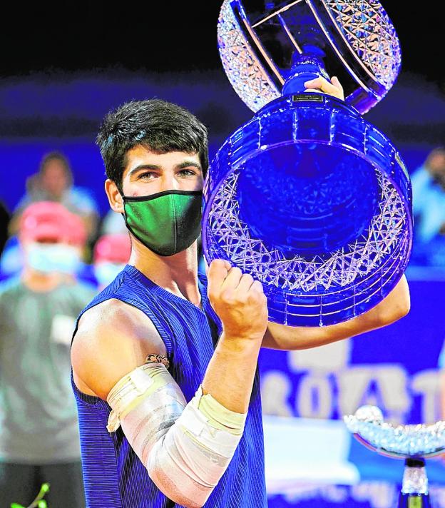 Alcaraz ya es quinto en la carrera hacia las ATP Finals sub-21