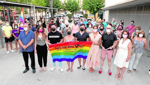 Rechazo a la homofobia en Llano de Brujas