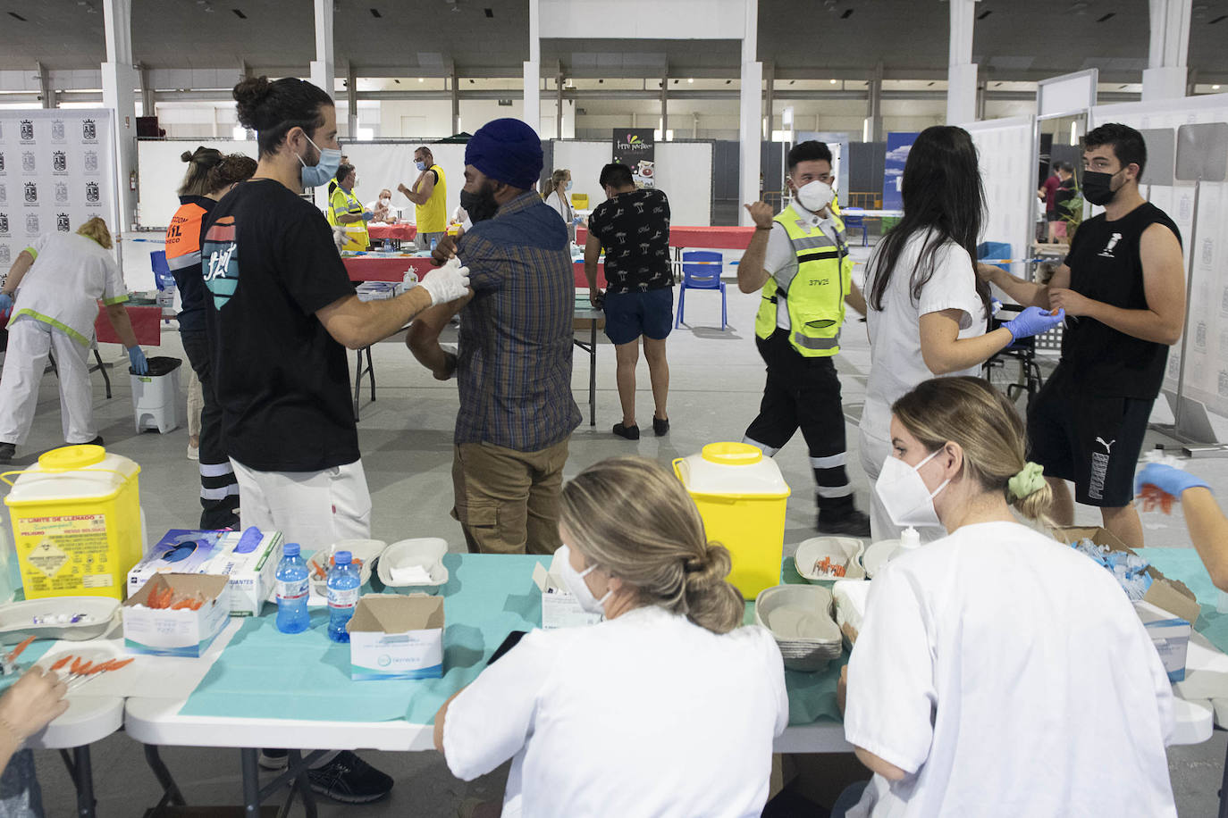 Vacuna contra la Covid-19 en Torre Pacheco