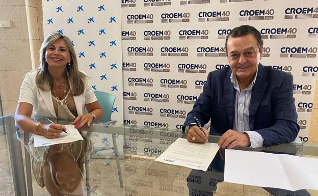 Croem y CaixaBank firman un acuerdo para la difusión de los fondos 'Next Generation'