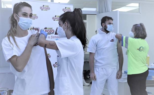 ElPozo Alimentación facilita la vacunación anticovid a toda su plantilla