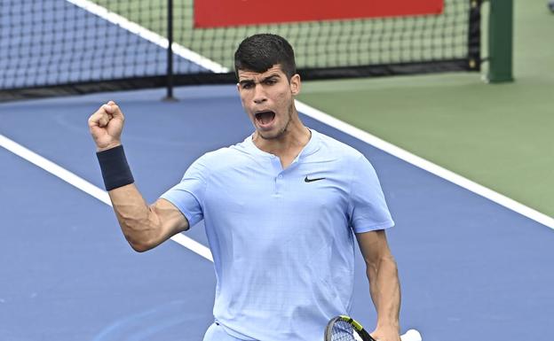 Carlos Alcaraz jugará el cuadro final del torneo de Cincinnati