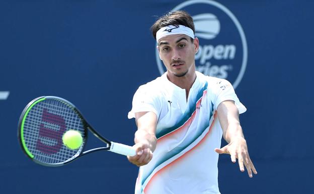 El italiano Lorenzo Sonego, rival de Alcaraz en Cincinnati