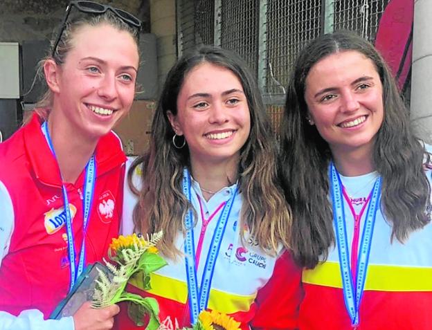 Plata de Clara González en el Europeo de piragüismo de Eslovenia