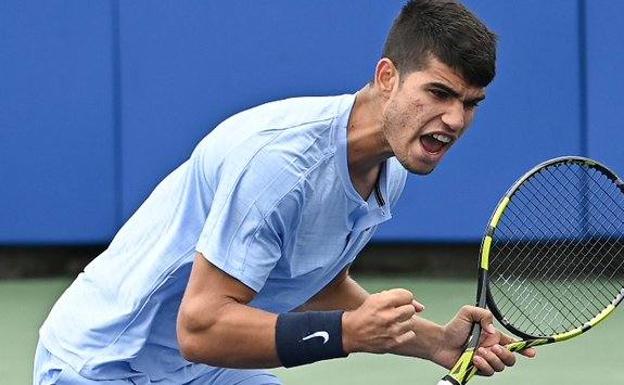 Brillante triunfo de Alcaraz en Winston-Salem