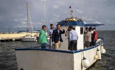Espinosa de los Monteros visita el Mar Menor