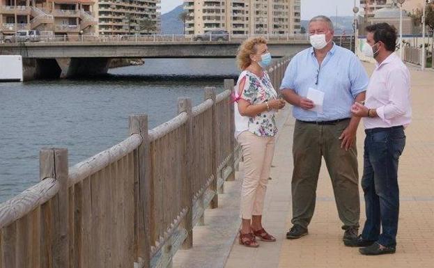 El PP urge al Gobierno central a recuperar el dragado de la gola de Marchamalo para «evitar más muertes de peces»