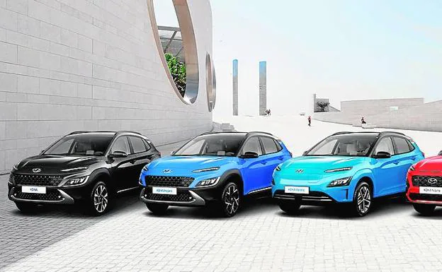 La familia Kona de Hyundai ofrece el modelo idóneo para cada cliente