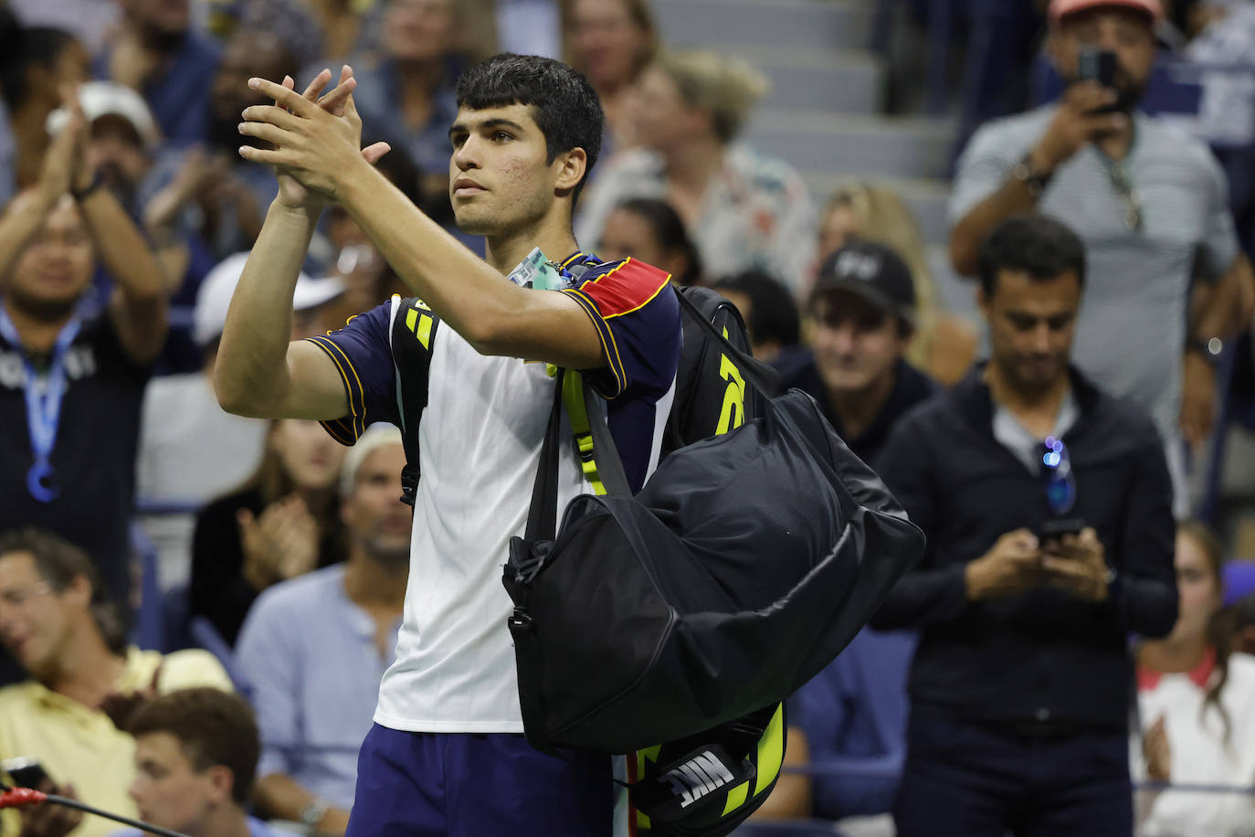 Carlos Alcaraz se retira lesionado de su gran US Open