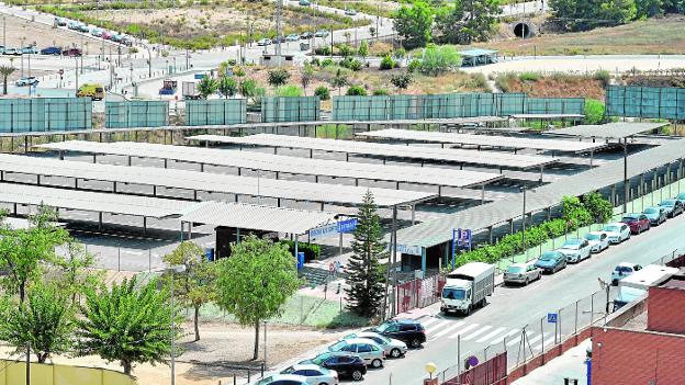 Un jardín ocupará la parcela liberada por el cierre del parking ubicado tras La Arrixaca