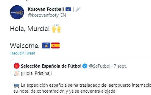 El 'troleo' de la selección de Kosovo a España a cuenta de Murcia