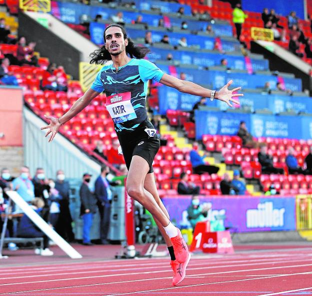 Katir regresa a la pista para correr los 1.500 de la final de la Liga Diamante