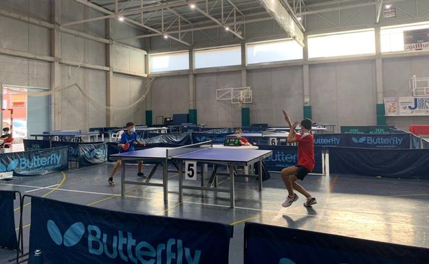El tenis de mesa presente en la primera jornada de la 42 edición de los Juegos Deportivos del Guadalentín