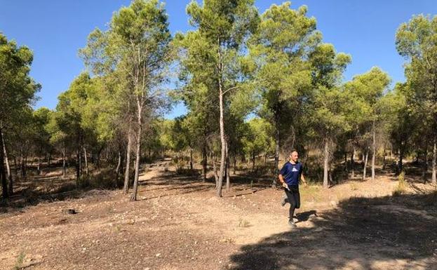 El pantano de Puentes acoge la prueba de la Liga Regional de Orientación enmarcada en los Juegos Deportivos del Guadalentín