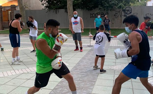 Boxeo y aquazumba animan la tarde del viernes en los Juegos del Guadalentín