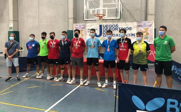 La segunda jornada de tenis de mesa cierra con la victoria absoluta de Javier Soria y Lorena Gómez-Vázquez