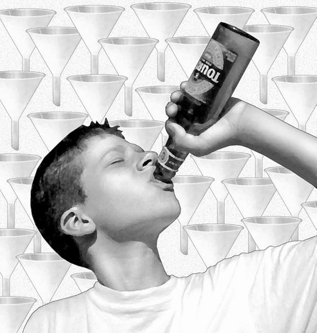 El botellón de Pedro Sánchez