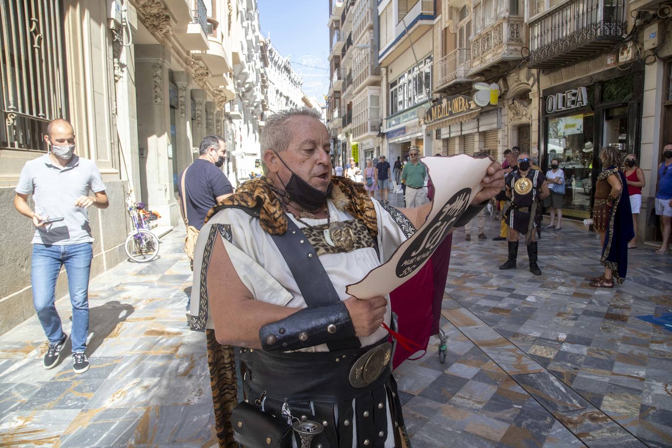 Encendido del Fuego Sagrado y pregón de las fiestas de Carthagineses y Romanos