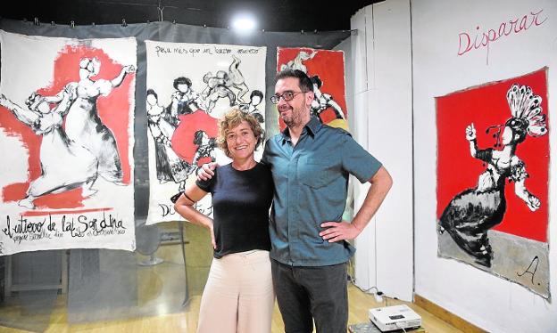 Gloria G. Durán: «Este proyecto ha sido como bucear en Goya y en sus modos de hacer»