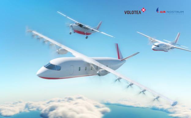 Así será el primer avión 100% eléctrico de Volotea, Air Nostrum y Dante Aeronautical