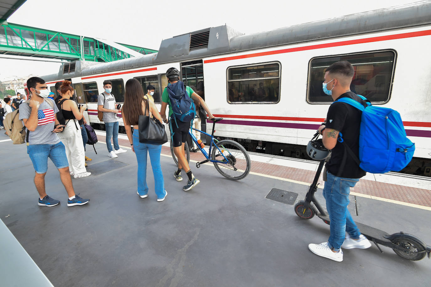 Cerrojazo ferroviario en la Región