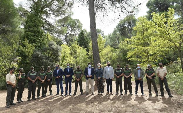 Miras destaca los «18 millones invertidos en reforestar más de 6.000 hectáreas para evitar la desertificación»