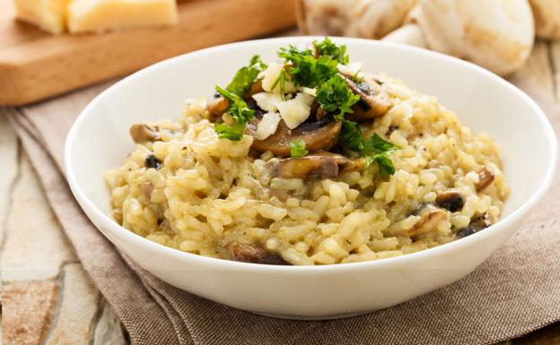 Risotto de setas