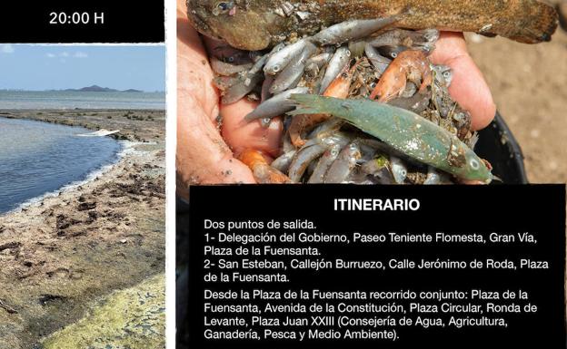 Pacto por el Mar Menor pide que no acudan a la protesta los partidos