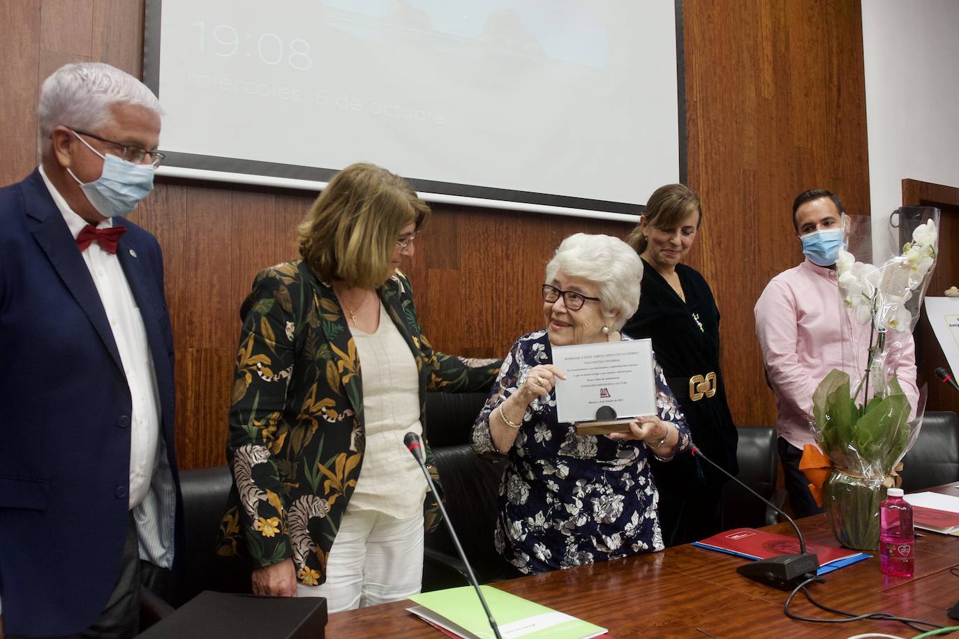María Teresa Cervantes pregona la Feria del Libro