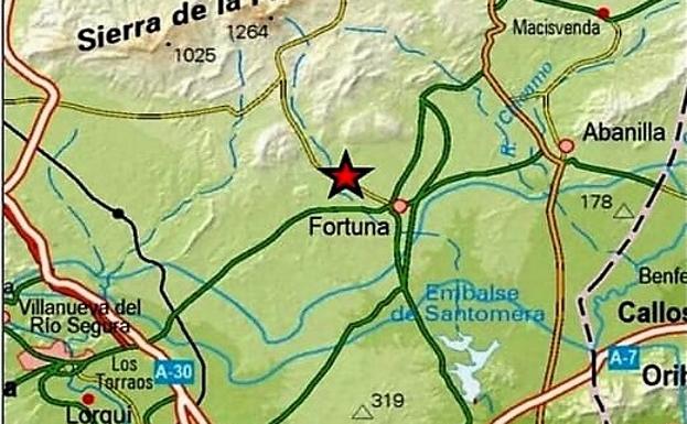 Un nuevo terremoto sacude el municipio de Fortuna por segunda vez desde el martes