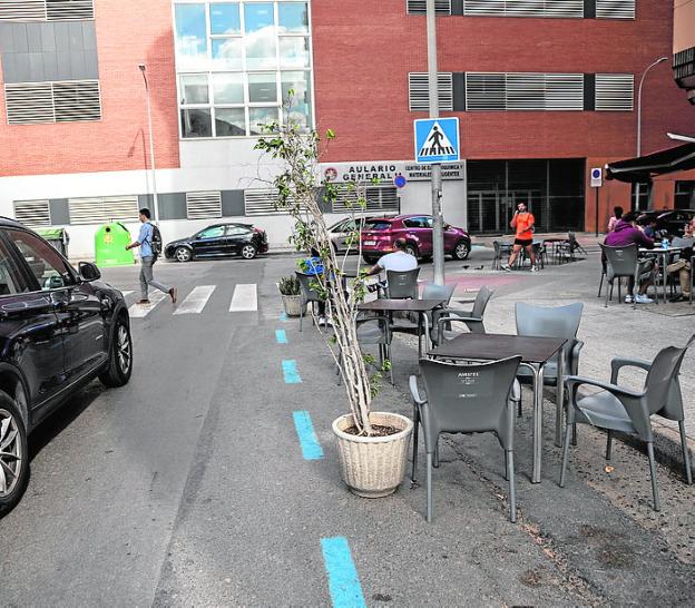 Las terrazas de Cartagena volverán a ocupar el sitio que tenían antes de la Covid