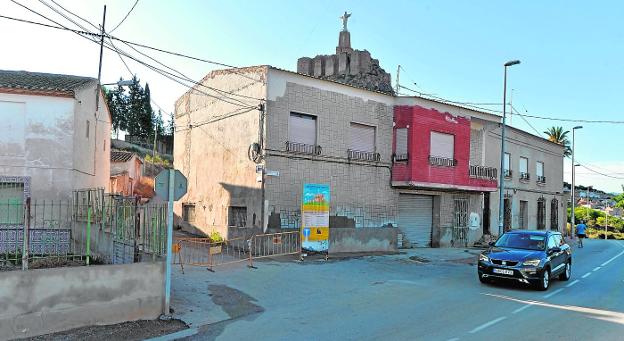 La restauración del Castillo de Monteagudo sigue sin fecha de inicio por faltar el acceso