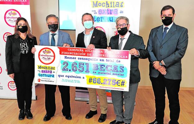 ElPozo recauda fondos para 2.651 becas de material escolar