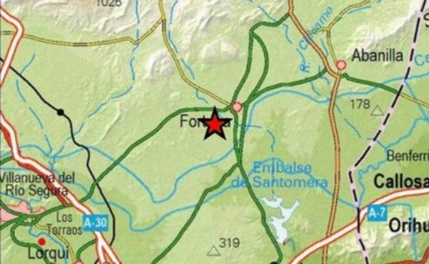 Cuatro terremotos en 24 horas sacuden Fortuna, uno de ellos de 3,6 grados